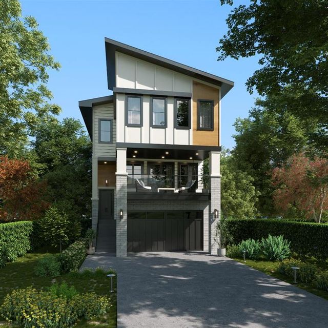 Modern detached home exterior representing a Cochrane short term rental opportunity