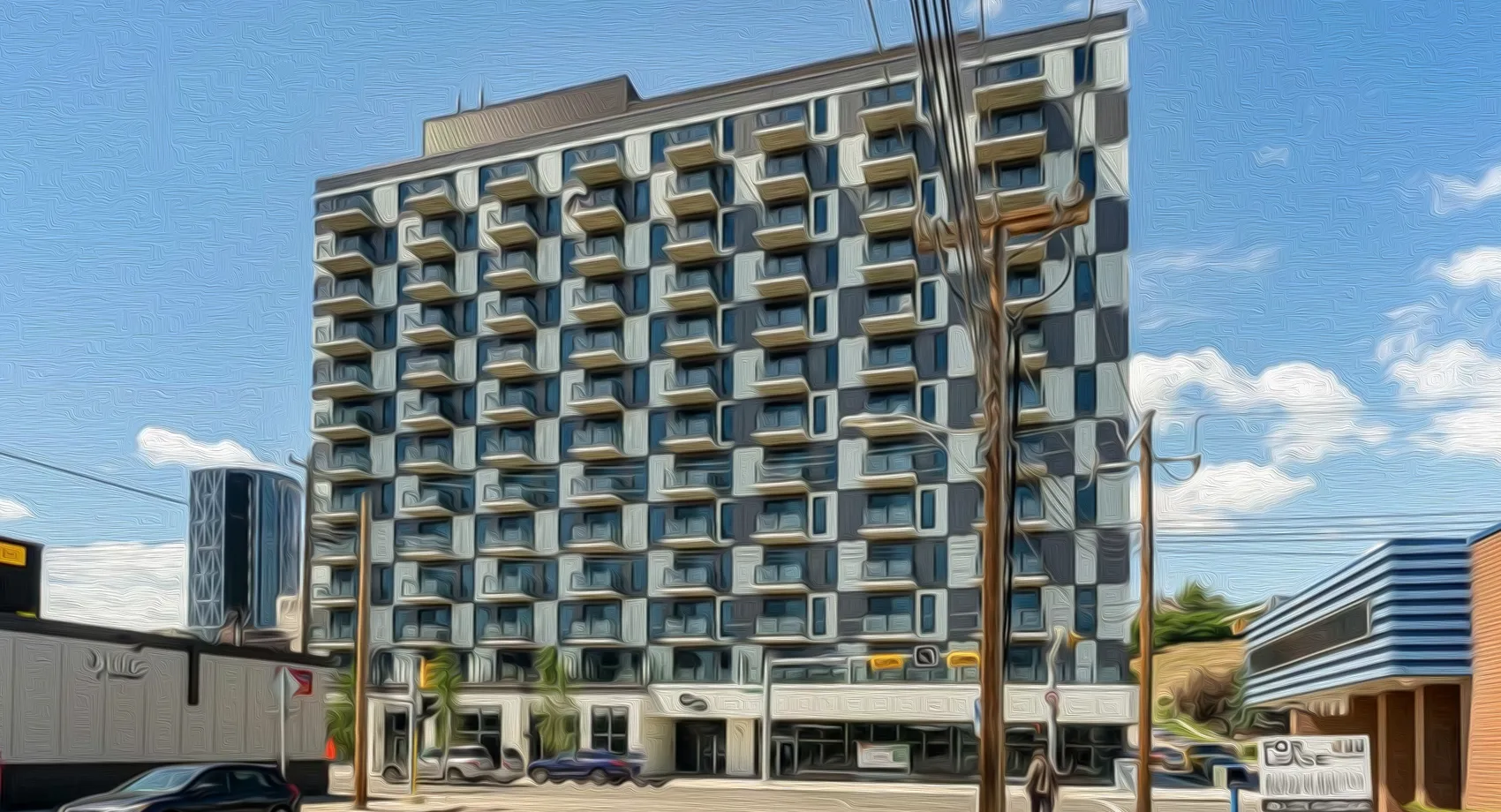 Exterior reference photo for ERA Condos in Calgary.
